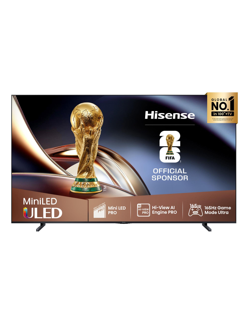 TV Set|HISENSE|100 "|4K Ultra HD|3840 x 2160 pixels|Flat|16:9|ULED|100U8Q