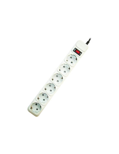 Power Cube Surge Protector | SPG6-B-10C | Power Cube surge protector, 6 sockets, 10 ftPURE POWERProtects valuable equipment from