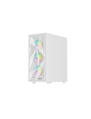Genesis Gaming PC Case | Diaxid 605 ARGB | White | Midi Tower | Power supply included No