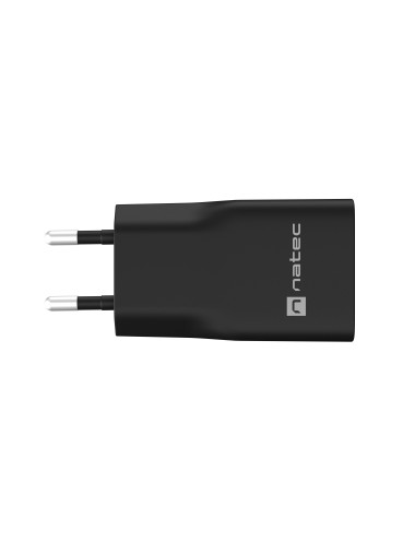 Natec Ribera USB Charger Gan Slim USB 1X USB-A + 1X USB-C 20W | NUC-2377
