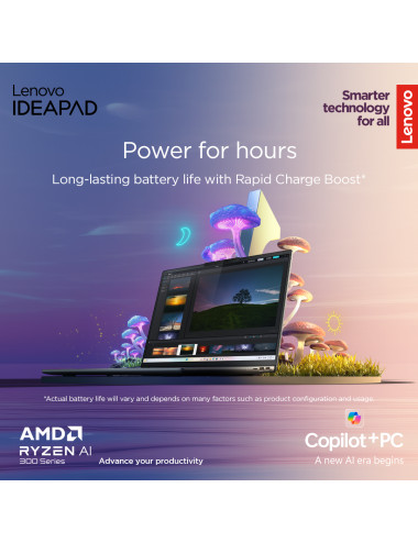 Lenovo IdeaPad Slim 5 14ARP10 | Luna Grey | 14 " | IPS | WUXGA | 1920 x 1200 pixels | Anti-glare | AMD Ryzen 7 | 7735HS | 16 (2x