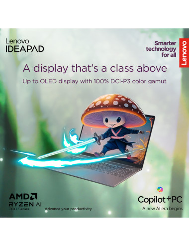 Lenovo IdeaPad Slim 5 14ARP10 | Luna Grey | 14 " | IPS | WUXGA | 1920 x 1200 pixels | Anti-glare | AMD Ryzen 7 | 7735HS | 16 (2x