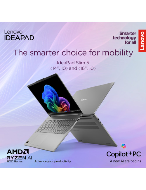 Lenovo IdeaPad Slim 5 14ARP10 | Luna Grey | 14 " | IPS | WUXGA | 1920 x 1200 pixels | Anti-glare | AMD Ryzen 7 | 7735HS | 16 (2x