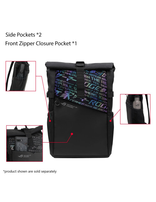 Asus BP4701 ROG BACKPACK/15_17 | Asus BP4701 | Notebook carrying backpack | Fits up to size 17 " | Backpack | Black