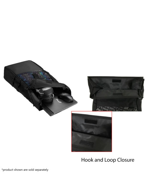 Asus BP4701 ROG BACKPACK/15_17 | Asus BP4701 | Notebook carrying backpack | Fits up to size 17 " | Backpack | Black