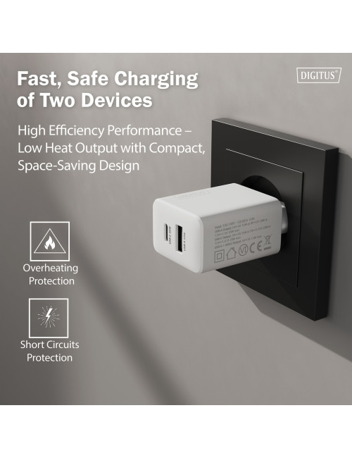 Digitus Battery charger, 30W | DA-10301