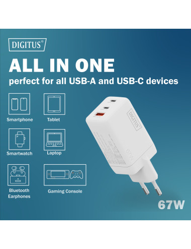 Digitus Battery charger, 67W | DA-10303