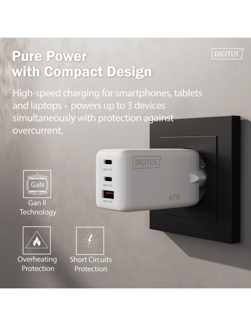 Digitus Battery charger, 67W | DA-10303