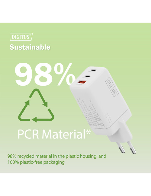 Digitus Battery charger, 67W | DA-10303