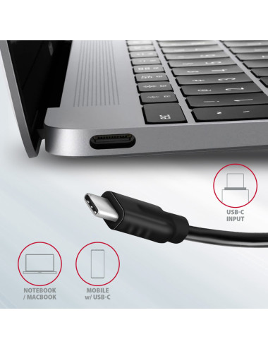 AXAGON | USB-C 10Gbps SPEEDSTER 5in1 hub (rev2.0) | HMC-5G2 | HDMI ports quantity 1