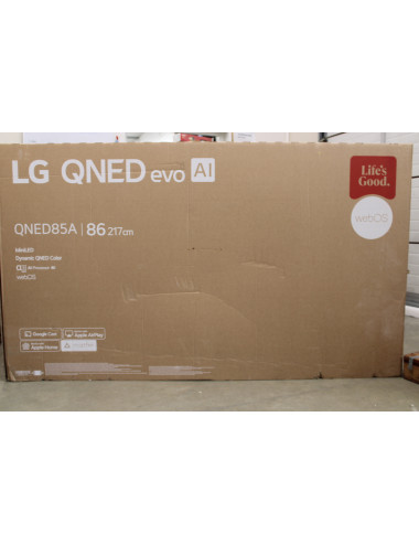 SALE OUT. LG TV | 86QNED85A3C | 86 | Smart TV | webOS 25 | 4K UHD | DAMAGED PACKAGING