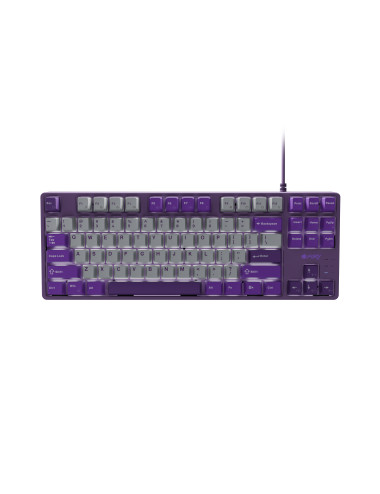 Fury | Kanabo K2 | Gaming Keyboard | Wired | US | Gray/Purple | USB Type-A | Linear