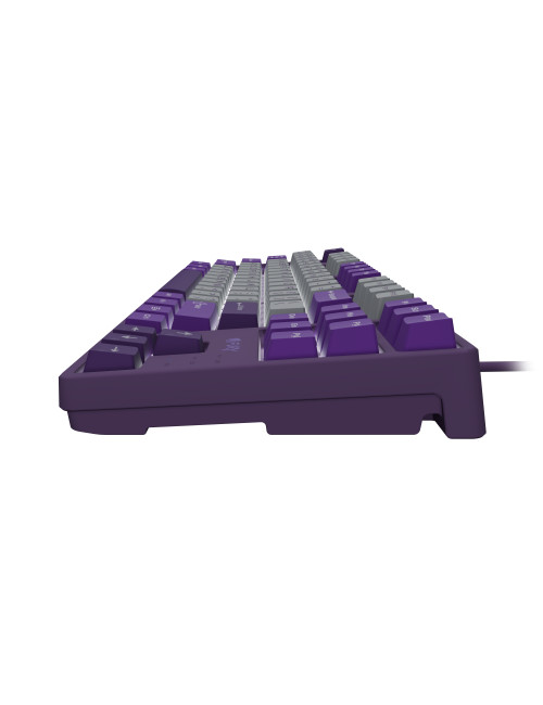 Fury | Kanabo K2 | Gaming Keyboard | Wired | US | Gray/Purple | USB Type-A | Linear