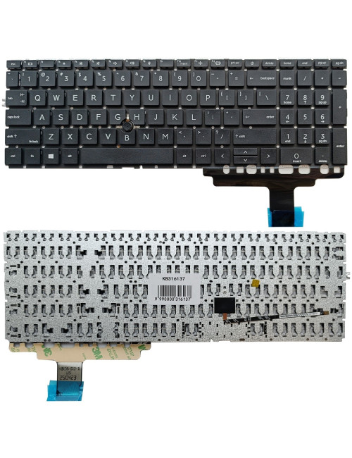 Klaviatūra HP EliteBook 850 G8, su trackpoint
