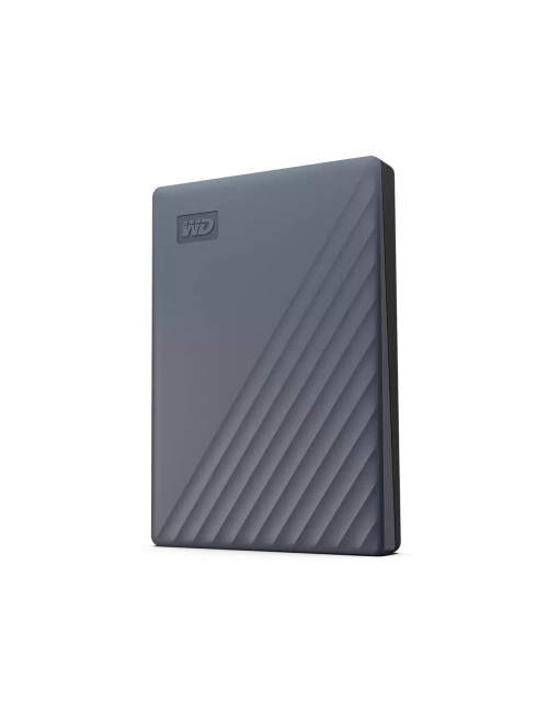 External HDD|WESTERN DIGITAL|My Passport|WDBWML0020BGY-WESN|2TB|USB-C|Colour Grey|WDBWML0020BGY-WESN