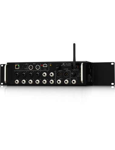 Behringer XR12 audio mixer...