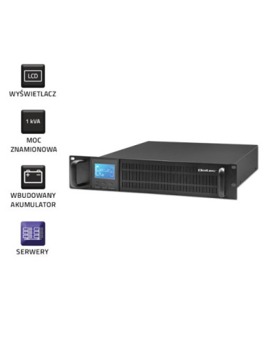 Qoltec RACK UPS | 1kVA |...