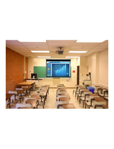 Elite Screens | Manual Series | M120XWV2 | Diagonal 120 " | 4:3 | Viewable screen width (W) 244 cm | White