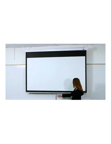 Elite Screens | Manual Series | M80NWV | Diagonal 80 " | 4:3 | Viewable screen width (W) 163 cm | White
