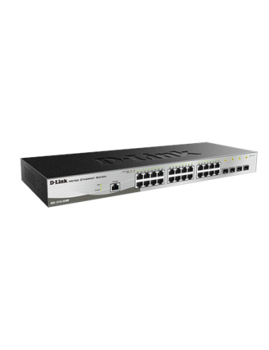 D-Link | Metro Ethernet Switch | DGS-1210-28/ME | Managed L2 | Rack mountable | Gigabit Ethernet (copper) ports quantity 24 | SF