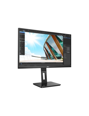 AOC | LED Monitor | 27P2Q | 27 " | IPS | FHD | 16:9 | 75 Hz | 4 ms | 1920 x 1080 | 250 cd/m | Headphone out (3.5mm) | HDMI ports