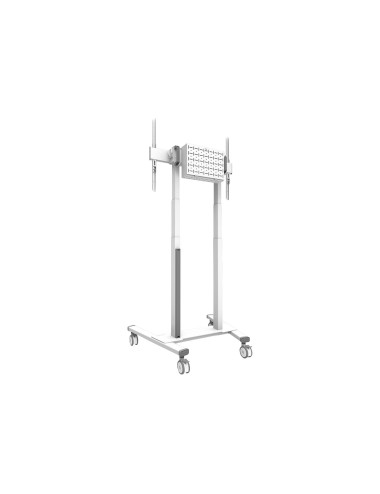Neomounts Floor stand | FL55-875WH1 TV trolley | Adjustable Height | 55-100 " | Maximum weight (capacity) 110 kg | White