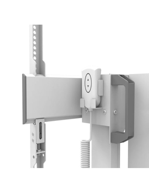 Neomounts Floor stand | FL55-875WH1 TV trolley | Adjustable Height | 55-100 " | Maximum weight (capacity) 110 kg | White