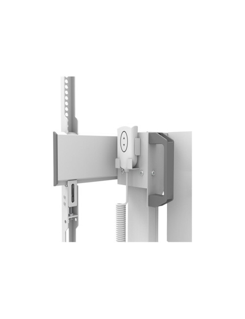 Neomounts Floor stand | FL55-875WH1 TV trolley | Adjustable Height | 55-100 " | Maximum weight (capacity) 110 kg | White