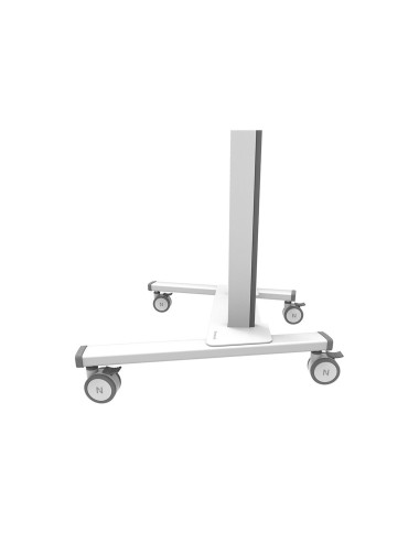 Neomounts Floor stand | FL55-875WH1 TV trolley | Adjustable Height | 55-100 " | Maximum weight (capacity) 110 kg | White