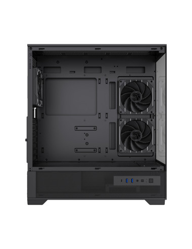 Gamemax Case | VISTA 2 AB | Black | Midi Tower | Power supply included No