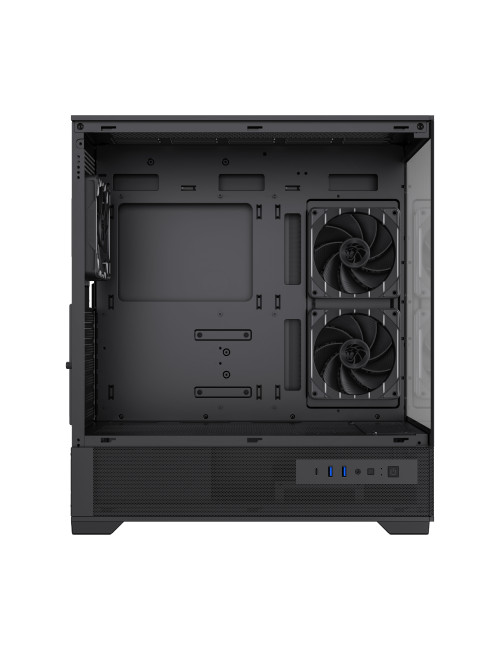 Gamemax Case | VISTA 2 AB | Black | Midi Tower | Power supply included No