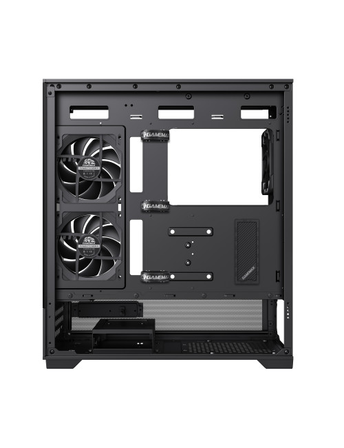 Gamemax Case | VISTA 2 AB | Black | Midi Tower | Power supply included No