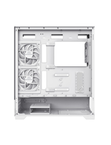 Gamemax Case | VISTA 2 AW | White | Midi Tower | Power supply included No