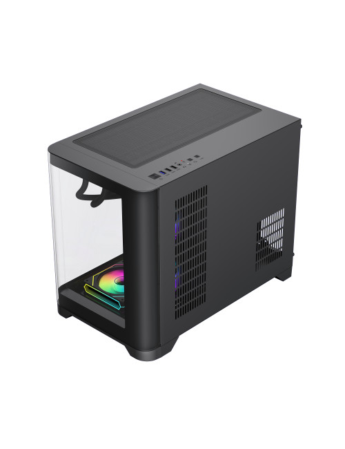 Gamemax Case | HYPE-M BK | Black | Micro | Power supply included No