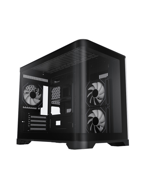 Gamemax Case | HYPE-M BK | Black | Micro | Power supply included No