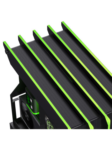 Gamemax Case | BLADE CONCEPT | Black | ATX | Power supply included No