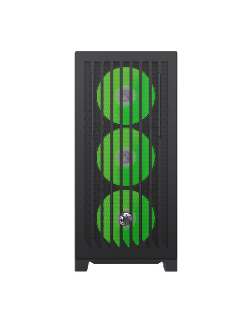 Gamemax Case | LEADER 2 BK | Black | E-ATX | Power supply included No