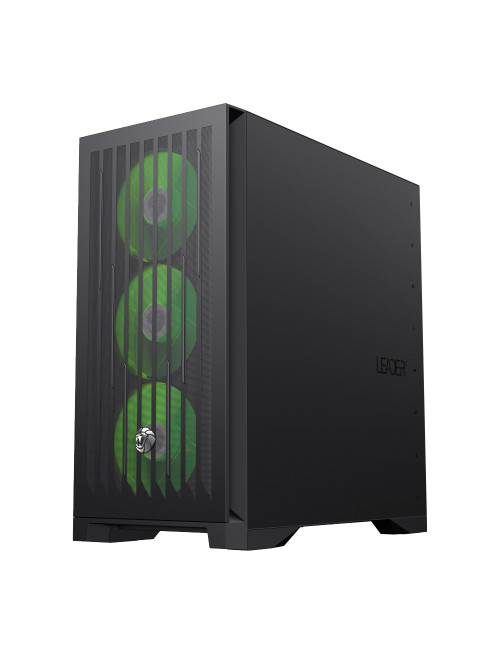 Gamemax Case | LEADER 2 BK | Black | E-ATX | Power supply included No