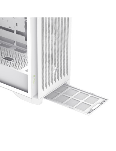 Gamemax Case | LEADER 2 WH | White | E-ATX | Power supply included No