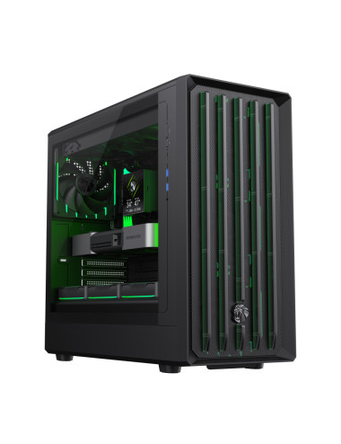 Gamemax Case | CLAW 460 BK | Black | Mid-Tower | Power supply included No