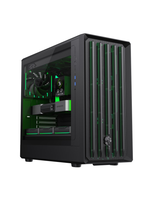 Gamemax Case | CLAW 460 BK | Black | Mid-Tower | Power supply included No