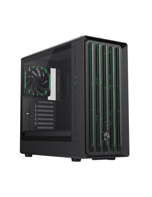 Gamemax Case | CLAW 460 BK | Black | Mid-Tower | Power supply included No