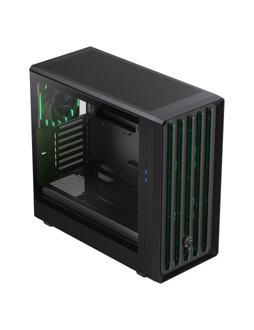 Gamemax Case | CLAW 460 BK | Black | Mid-Tower | Power supply included No