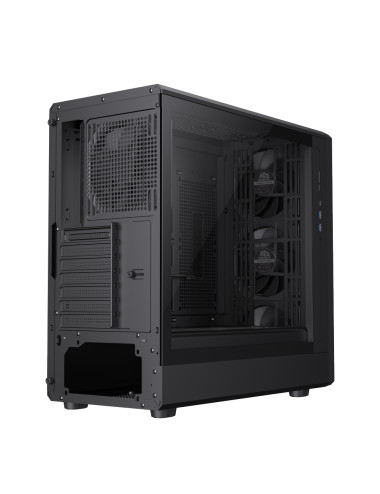 Gamemax Case | CLAW 460 BK | Black | Mid-Tower | Power supply included No