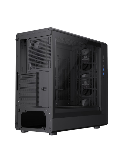 Gamemax Case | CLAW 460 BK | Black | Mid-Tower | Power supply included No
