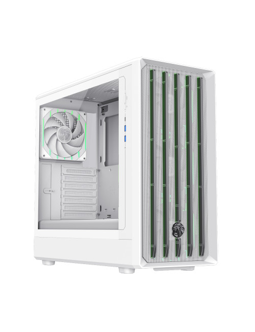 Gamemax Case | CLAW 460 WH | White | Mid-Tower | Power supply included No