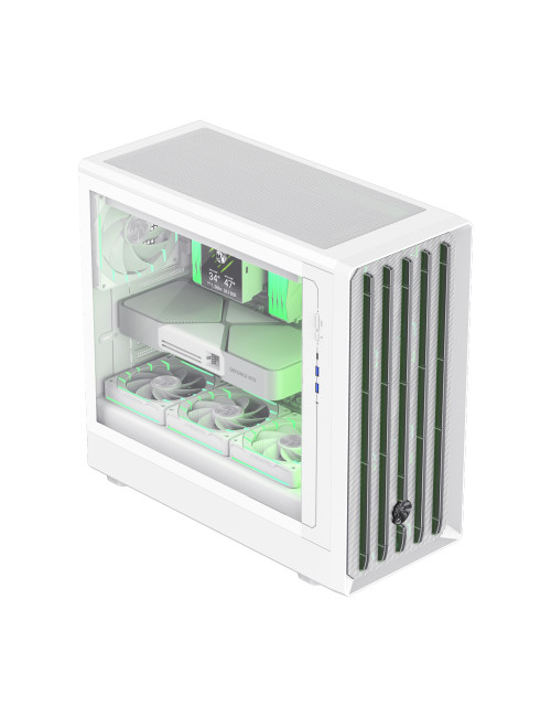 Gamemax Case | CLAW 460 WH | White | Mid-Tower | Power supply included No