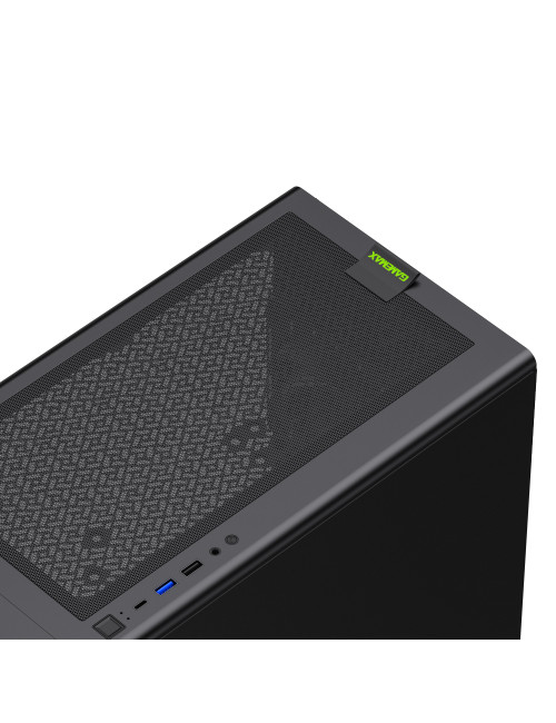 Gamemax Case | AERIS 330 MB | Black | Mini Tower | Power supply included No