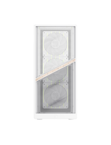 Gamemax Case | AERIS 330 MW | White | Mini Tower | Power supply included No