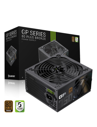 Gamemax Power Supply, 80 PLUS, Bronze | GP 750B | 750 W
